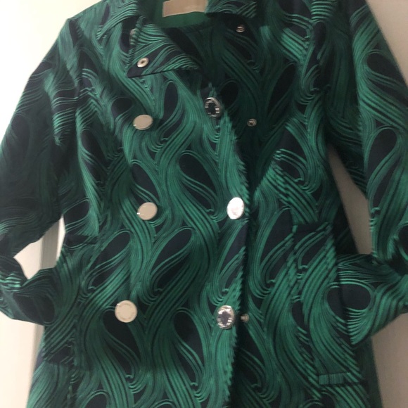 Michael Kors Light Weight Print Jacket - Picture 2 of 7